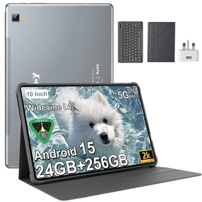 XGODY 2025 New Tablet Android 15 24GB RAM+256GB ROM 8000mAh 11.0" 4G LTE 2SIM WlFl GPS