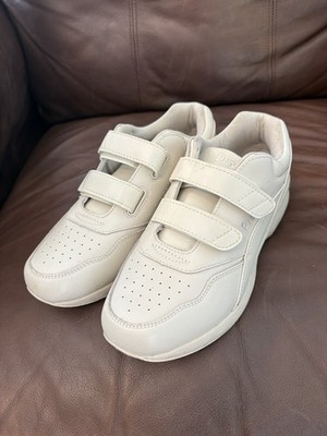 Propet Tour Walker Strap Women s White Leather Walking shoes Size 8.5M