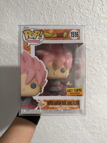 Funko Pop Dragonball Super: Super Saiyan Rose Goku Black 1516 With Protector