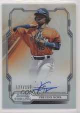 2019 Bowman Sterling Prospect Refractor 127/150 Freudis Nova #BSPA-FN Auto 06tg