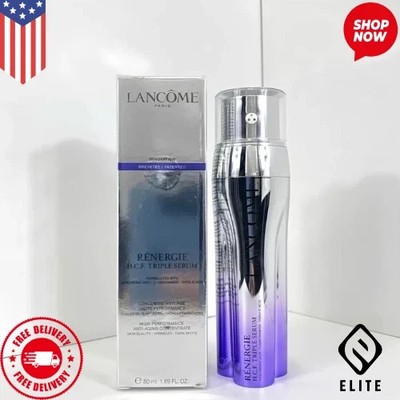 Lancome Renergie H.C.F Triple Serum ANTI-AGING 1.7oz /50mL FULL SZ SEAL BOX