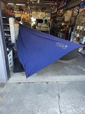 ENO ProFly XL Rain Tarp Blue Excellent Used Condition Backpacking Hammock