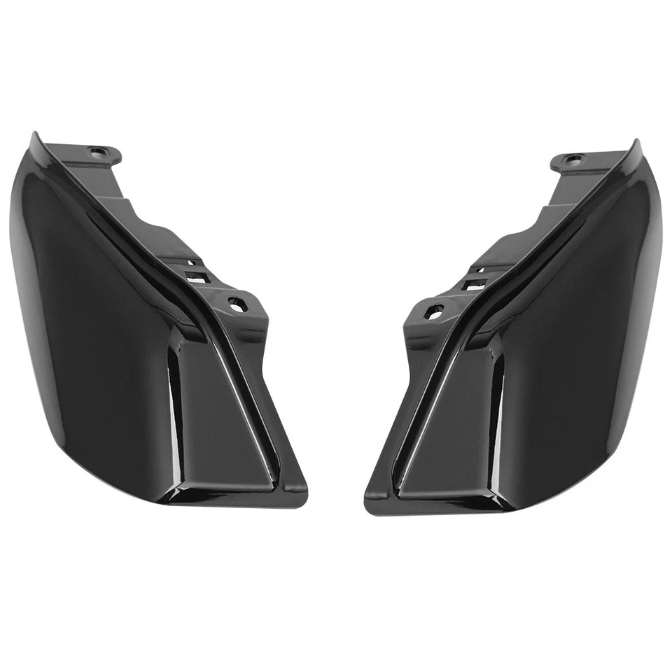 Deflector de aire de marco medio protector térmico negro para Harley Street Road Glide 09-2016 Foto 2 de 4
