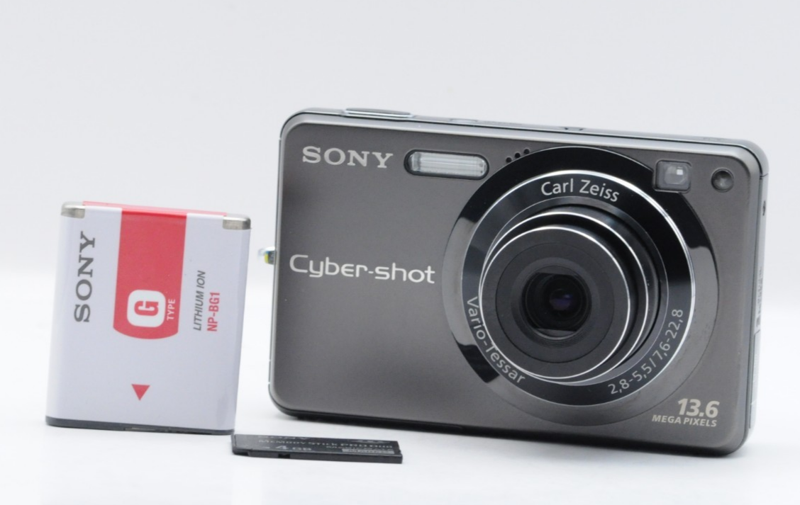 ★美品★ ソニーSONY Cyber-Shot DSC-W300 コンデジ Sony Cyber-shot DSC-W300 13.6MP Digital Camera - Black for sale