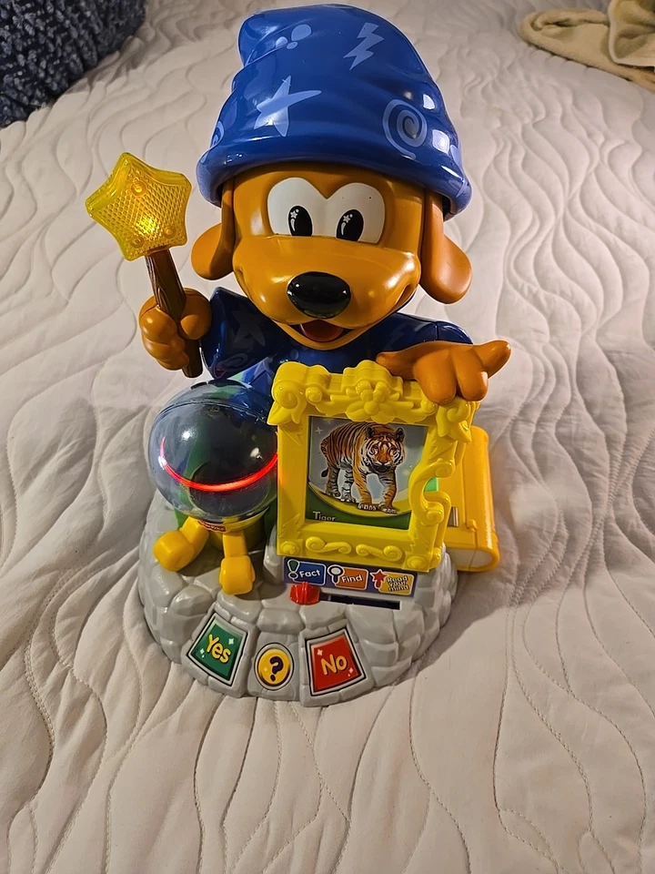 Quizard, The Learning Wizard de Fisher-Price con 21 cartas, charlas, canta, música Foto 3 de 4