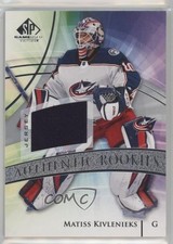 2020-21 SP Game Used Authentic Rookies Silver Jersey Matiss Kivlenieks #131 n1u