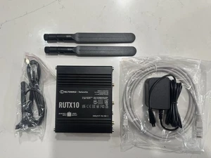 Teltonika RUTX10 Enterprise Router - Dual Band Wi-Fi, Gigabit Ethernet, VPN VLAN