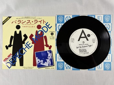 Depeche Mode Get The Balance Right Japan Promo Not For Sale 7'' Vinyl P-1757