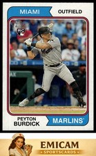 2023 Topps Heritage #322 Peyton Burdick