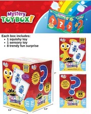 Grin Studios Mystery Family Game Time Box with 10 Fun Surprises in Box  Sealed
