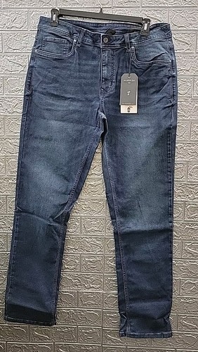 Neu THE PERFECT JEAN sportliche Passform Stretch Taille Jeans Ritterblau Größe 36X36