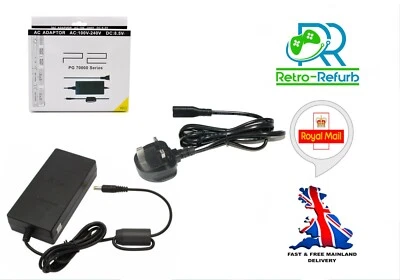 PS2 Playstation 2 Slim Power Cable - UK Seller - Brand New Lead