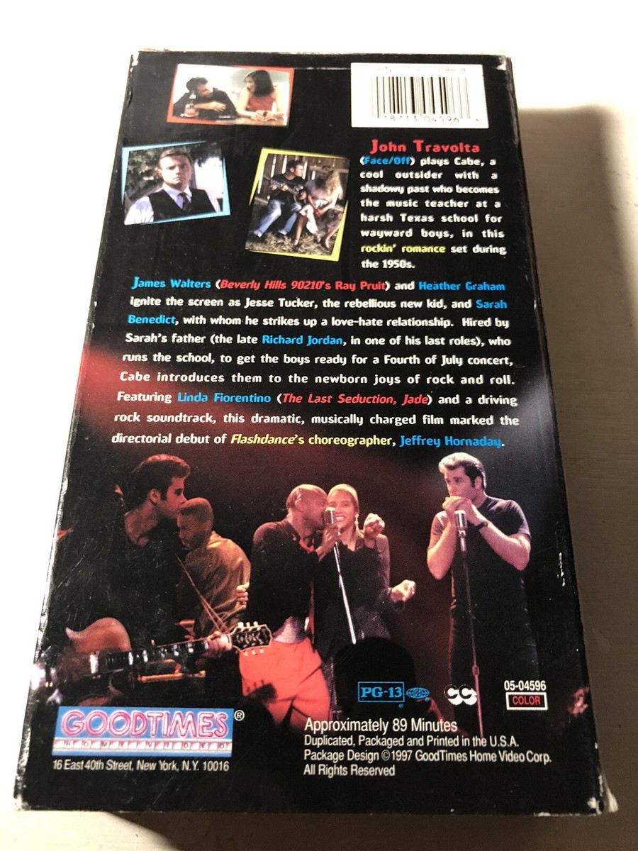Shout (1991) VHS Musical Romance John Travolta James Walters | eBay