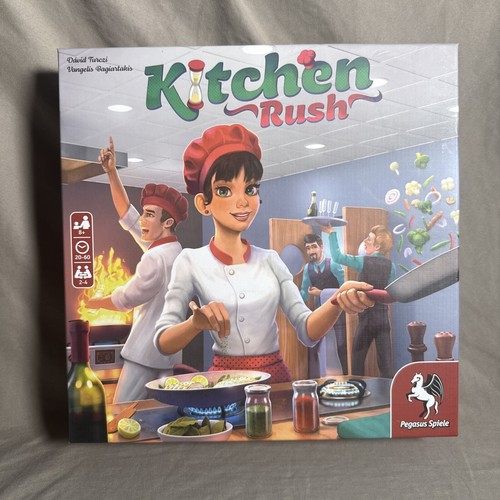Kitchen Rush Brettspiel - Kooperatives Echtzeit-Kochspiel