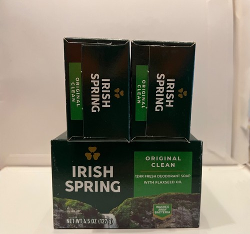 Irish Spring Bar Soap, 4.5 oz, 4 bars - Picture 2 of 5