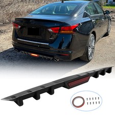 For Nissan Altima Lower Rear Bumper Wing Diffuser Lip Spoiler Splitter Body Kit