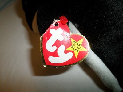 TY Beanie Babies Waves Style #4084 PVC 1996 Plush Vintage
