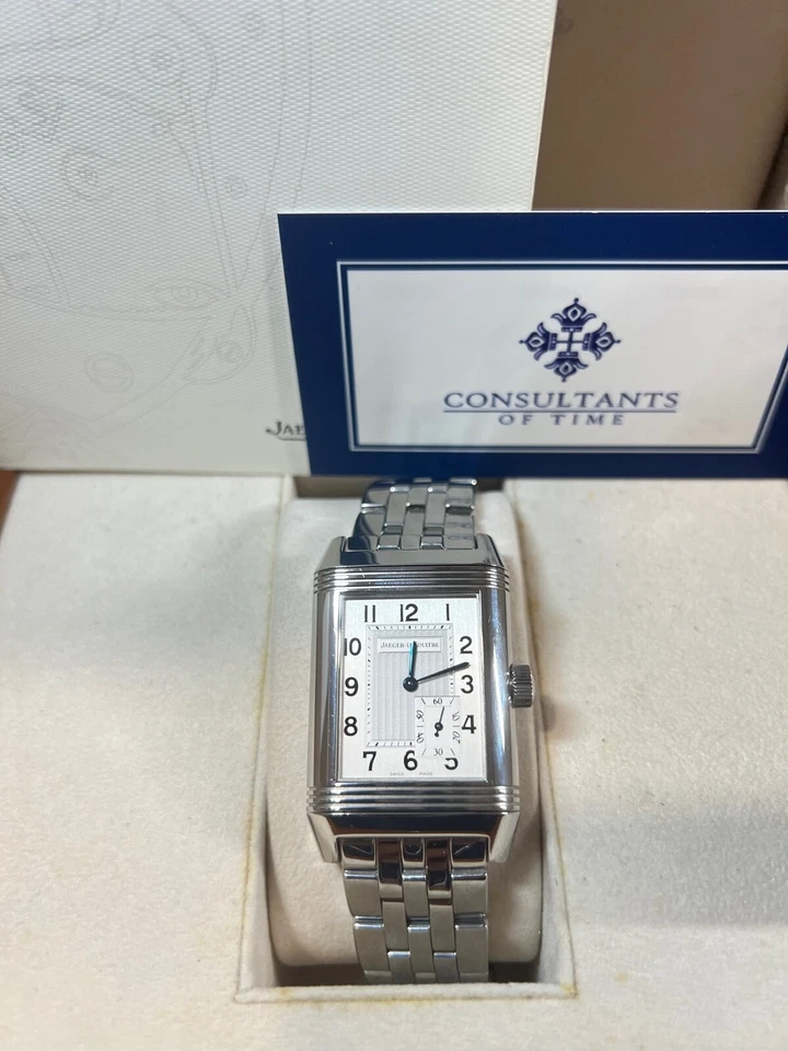 RARE COLLECTOR SET Jaeger-LeCoultre Grande Reverso 8 Day Power Reserve 301.81.20 - Image 3 of 4