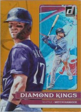 Mitch Haniger 2022 Panini Donruss Orange Diamond Kings #12 Seattle Mariners