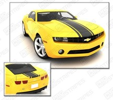 Chevrolet Camaro 2010-2015 Center Rally Racing Stripes Decals Choose Color Chevrolet Camaro 2010-2015 Center Rally Racing Stripes Decals Choose Color