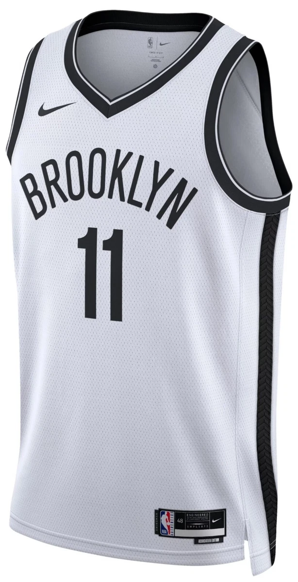 BROOKLYN NETS KYRIE IRVING #11 NIKE SWINGMAN JERSEY EARNED EDITION [CW6804  011]