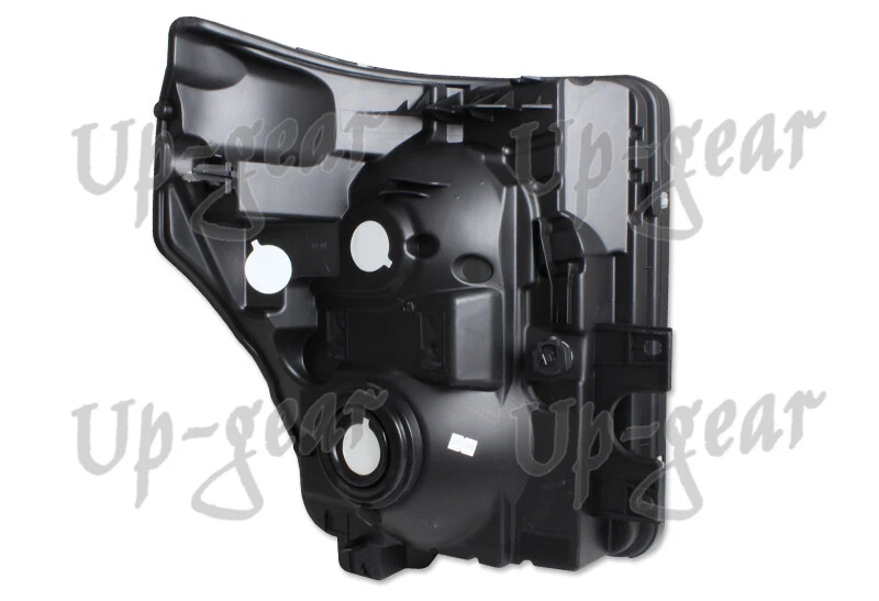 Faros reflectores transparentes con lente de humo para Ford F250 F350 F450 Super Duty 2 piezas Foto 4 de 4