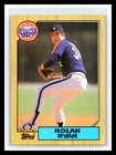 ⚾ NOLAN RYAN 1987 TOPPS VINTAGE BASEBALL CARD # 757