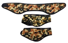 Camo Ear Warmer Head Band Polar Fleece Ski Ear Muff Unisex - Pack of 3 (e125)