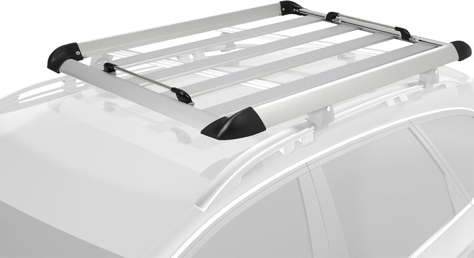 50'' Universal Roof Rack Cargo SUV Top Luggage Carrier Basket Holder eBay