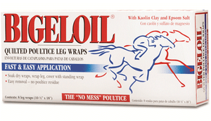 Absorbine Horse Bigeloil Quilted Poultice Leg Wrap ONE SIZE Absorbine Horse Bigeloil Quilted Poultice Leg Wrap ONE SIZE