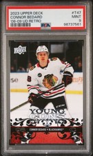 Connor Bedard Young Guns Retro PSA 9 Blackhawks