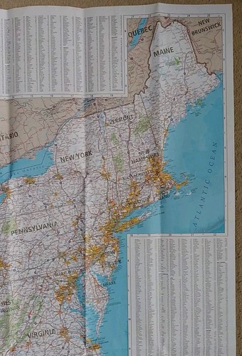 Warren Map: Eastern United States Regional Map (2018). - Picture 7 of 14