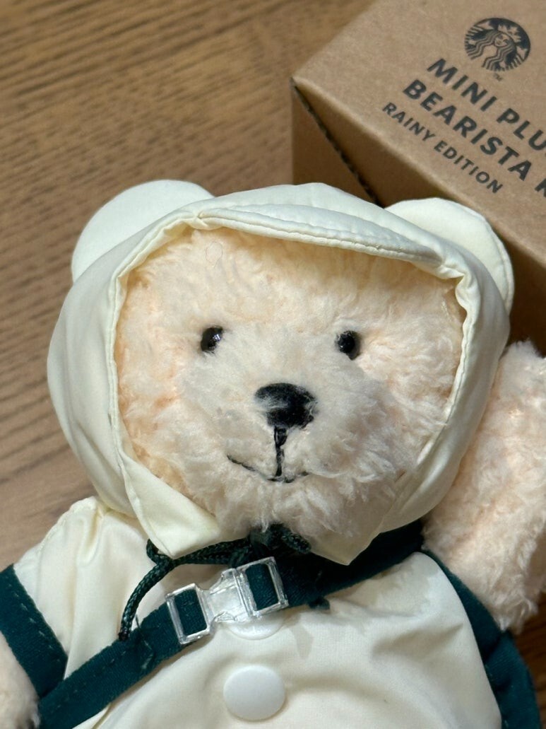 韓国スタバ】Rainy MD☆Rainy Bearista Keychain [Cream