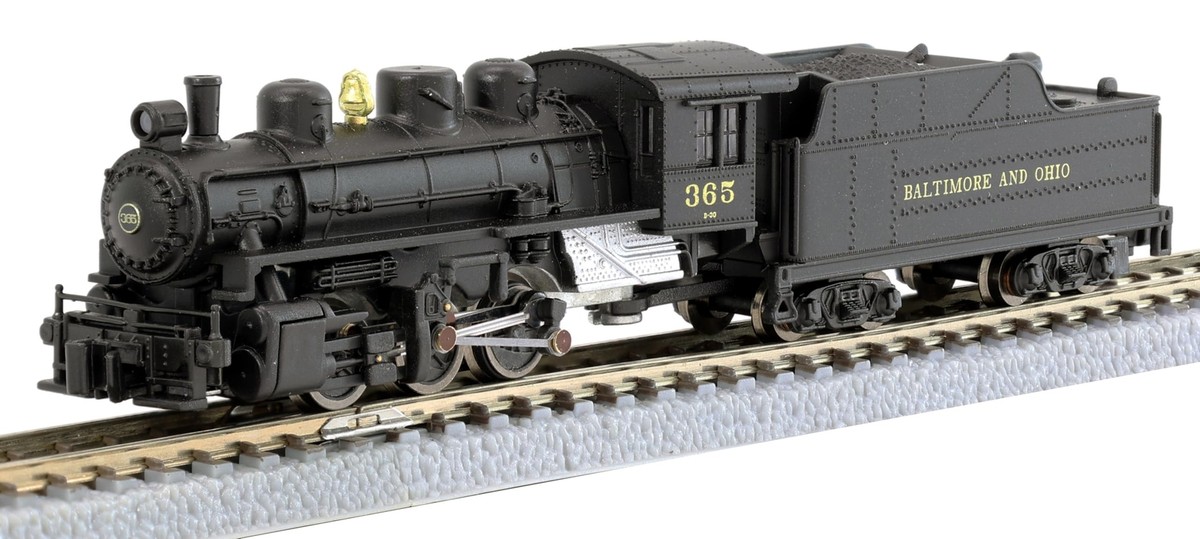 Rokuhan Z Gauge USRA 0-6-0 Baltimore & Ohio #365 Steam Rokuhan Z Gauge USRA 0-6-0 Baltimore & Ohio #365 Steam