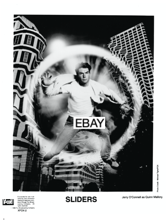 SLIDERS TV PHOTO 1995 SCI-FI TIME TRAVEL JERRY O