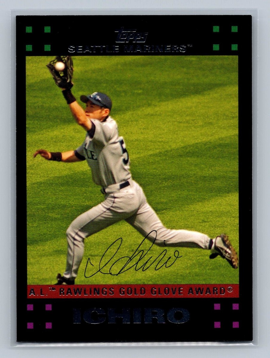 ICHIRO 2007 Topps 2006 Rawlings AL Gold Glove Award Winner