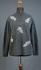 Tulchan Women's Angora Wool Sweater Jumper Size L