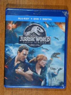 JURASSIC WORLD FALLEN KINGDOM 2018 BLU RAY DVD DIGITAL BRAND NEW SEALED