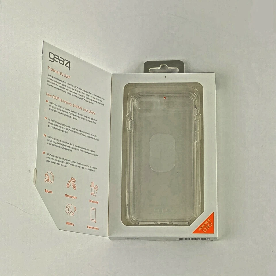 NEW Gear4 Apple iPhone 6, 6s, 7, 8 Bayswater Clear Case 13ft Drop Protection  - Image 3 of 4