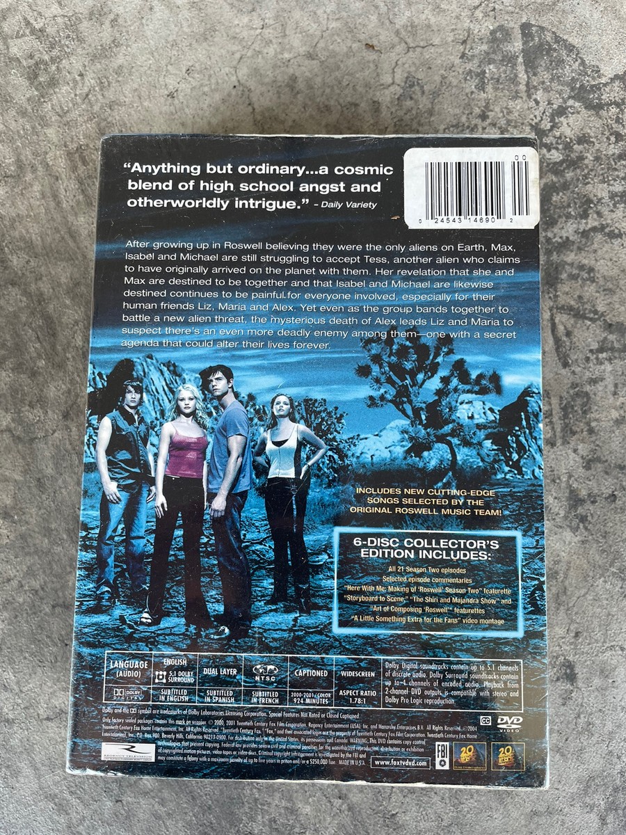 DVD ROSWELL Ⅱ Roswell Season 2 (2001) R1 DVD Covers - DVDcover.Com