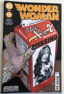 WONDER WOMAN VOL:5 #794A DC COMIC CLOONAN,GANUCHEAU, FEBRUARY 2023 & BAGGED