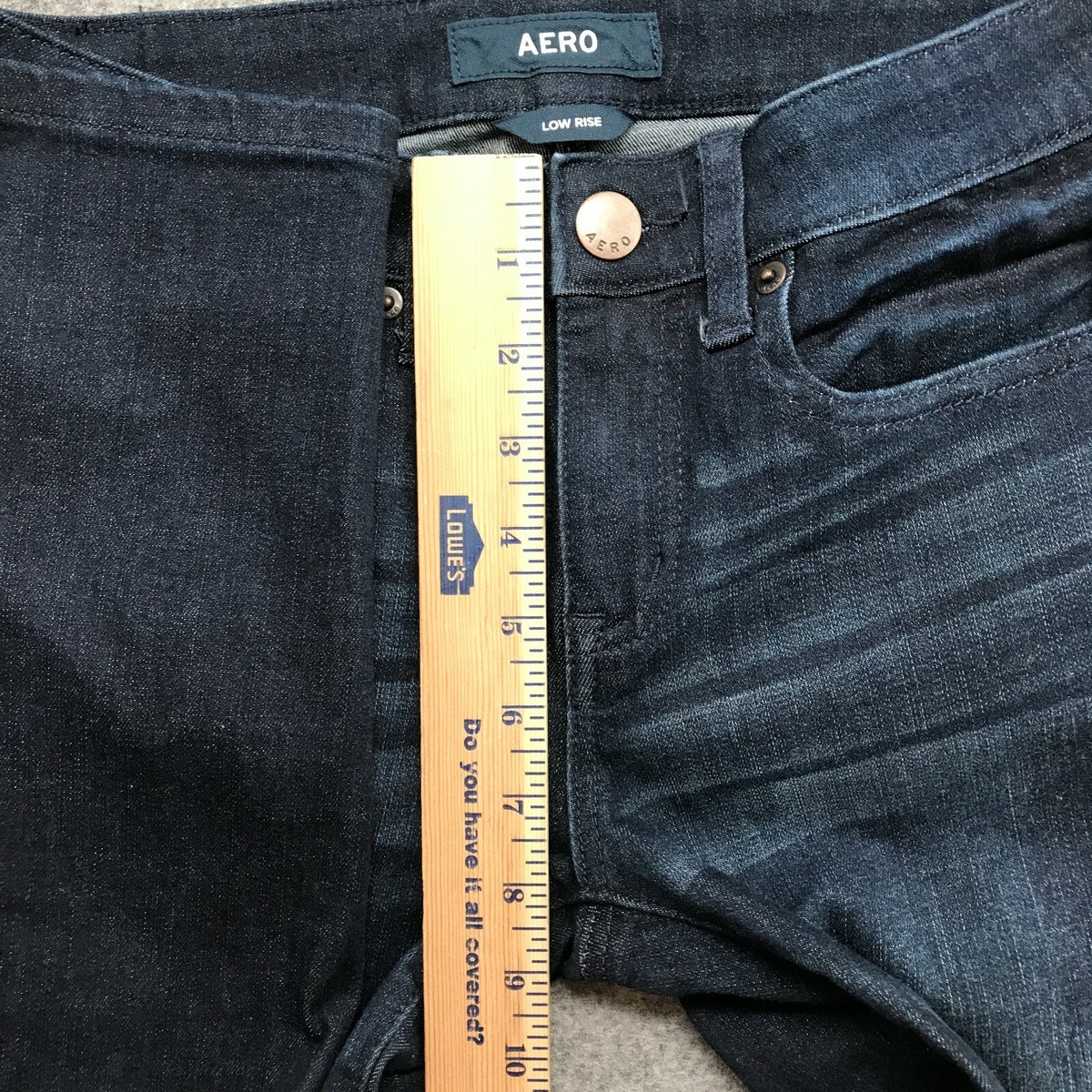 Aero Jeans Womens Size 4 Short Low Rise Skinny Dark Wash Aero Jeans Womens Size 4 Short Low Rise Skinny Dark Wash