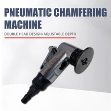 US SFX Handheld Pneumatic Chamfering Machine with Double Head Design Air Tool