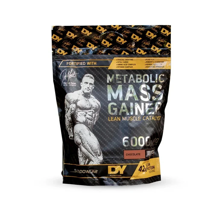 DORIAN YATES DY Nutrition Metabolic Mass Gainer 6kg | High Calorie Formula | 40 Servings