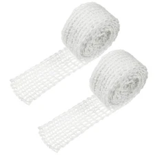 2 Rolls Mesh for Meat Net Casing Butchers Netting Cooking Bbq Cotton