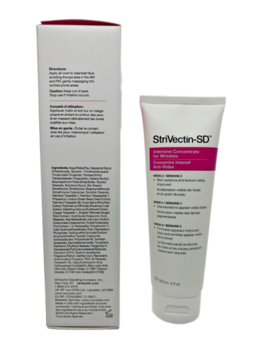 Strivectin-SD Intensive Concentrate for Wrinkles 4oz, Fresh NIB, EXP: 2027 - Picture 2 of 3