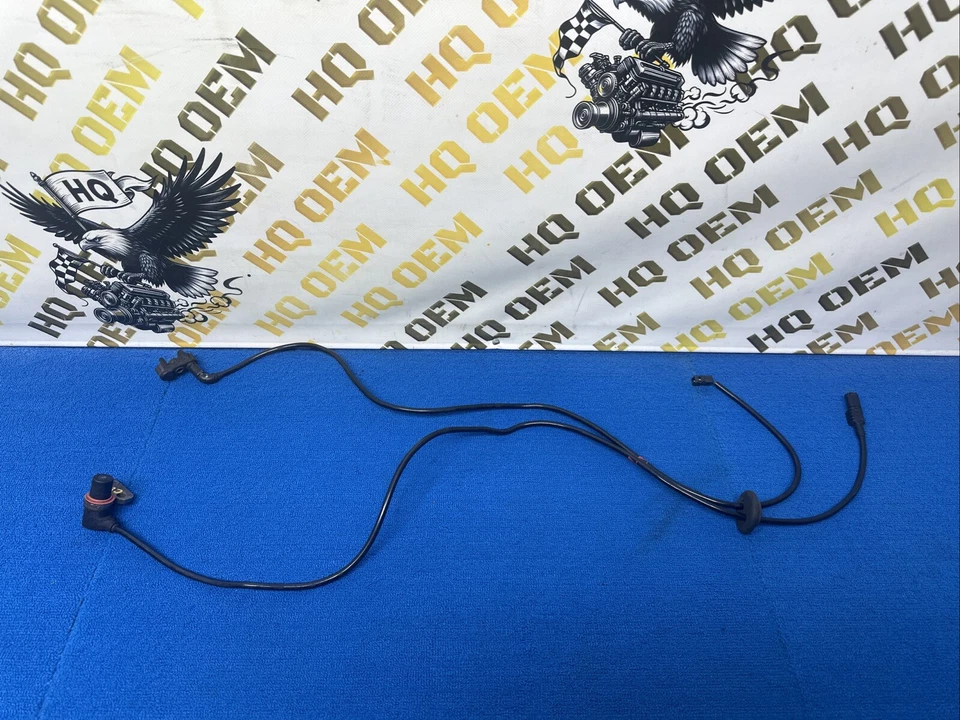 Mercedes SL500 R129 1996-2001 sensor de almohadilla de desgaste de velocidad de rueda ABS delantera izquierda OEM* Foto 2 de 4