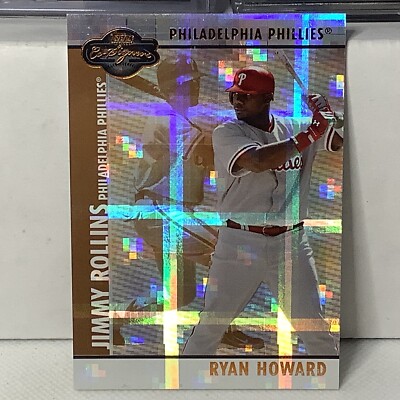 2008 Topps Co-Signers X-Fractor Ryan Howard 43/75 Phillies XP