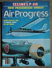 AIR PROGRESS MAGAZINE MAY 1978 CESSNA 210, VAL DIVE BOMBER, RUTAN'S PUSH PULL