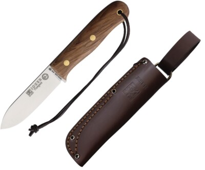 Joker Trampero Fixed Knife 4 14C28N Sandvik Steel Full Tang Blade Walnut Handle